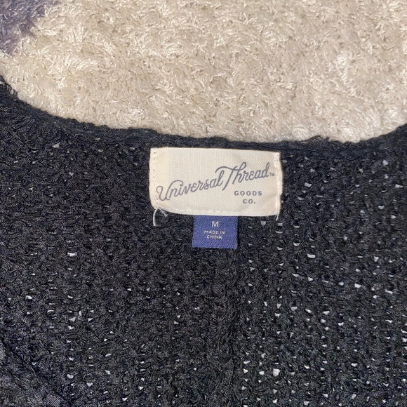 Universal Thread Dark Navy/Black Pull Over Sweater - Picture 4 of 4